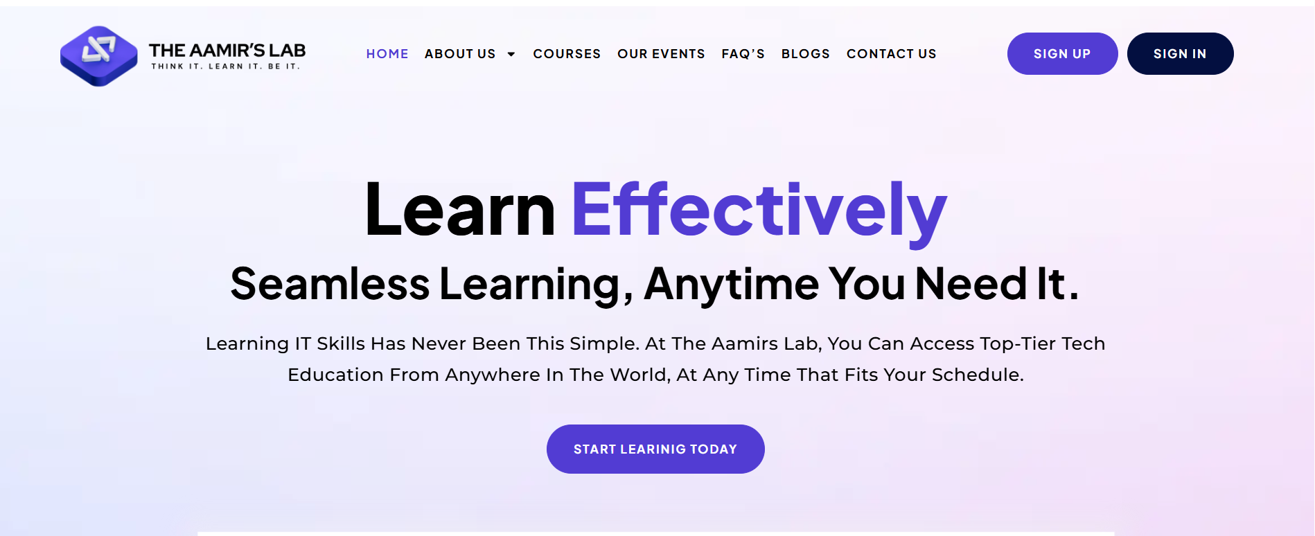 The Aamir's Lab